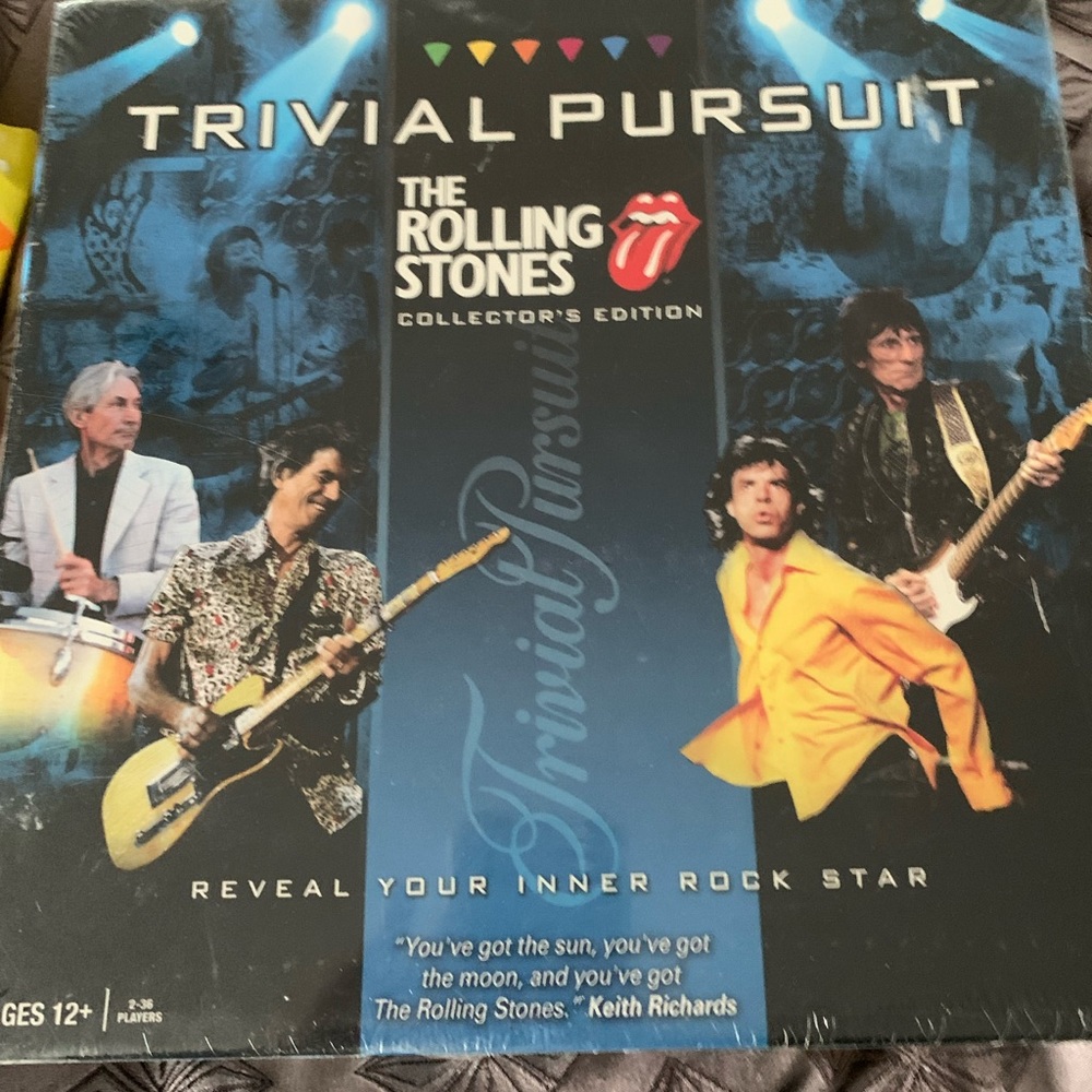 Rolling Stones Trivial Pursuit game